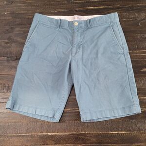 Original Penguin By Munsingwear Chino Shorts Mens 31 Light Blue Bermuda Comfy